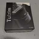 Tulzim Electric Foil Shaver for Men: Cordless Electric Razor for Face & Beard - 3 Floating Blades, 100-Min Runtime, USB-C Fast Charge, IPX7 Waterproof for Travel, Silver Grey