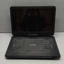 17.5" Portable DVD Player with 15.6" Large HD Screen, 6 Hours Rechargeable Battery, Support USB/SD Card/Sync TV and Multiple Disc Formats, High Volume Speaker, Black