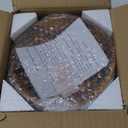 AIDEA Acacia Wooden Serving Bowls, 7 Inch Set of 4 for Salad, Soup, Noodle and More