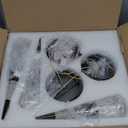 Pendant Lights Kitchen Island Black,3-Pack Led Penant Lights for Kitchen Island, Modern Led Pendant Light Fixture for Dining Room Over Table, Bathroom Pendant Light Fixtures Ceiling Hanging