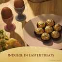 Ferrero Rocher Gourmet Hazelnut Milk Chocolate Gift Box, 16 Individually Wrapped Chocolates, 7 oz