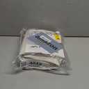 Waterproof Cotton Linen Tablecloths Rectangle Dining Table Cloth, Wipe Clean Indoor & Outdoor Table Cover for Buffet Party and Banquets, Wrinkle Resistant54"x86" White