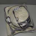 China Storage Containers 5-Piece Set Moving Boxes for Dinnerware, Glasses, Plates, Mugs and Saucers Sturdy Quilted Microfiber Dish Organizer with Dividers for Seasonal Storage - Holds Set of 12 (Beige)