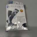 Truform Travel Compression Socks for Men and Women, 15-20 Knee High Over Calf Length, Black, X-Large