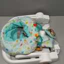 Bright Starts Learn-to-Sit 2-Position Baby Floor Seat with Toys, Unisex, 4-12 Months, Wild Wiggles