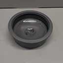 No Spill Dog Water Bowl, Slow Drinking Non Spilling Water Dish, Fits into Elevated Pet Feeder, 30oz Messy Drip Proof Slobber Stopper Water Dispenser for Dogs