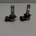 RCJ 9005/HB3 LED Fog Light Bulbs, 2025 Updated 35000LM 6000K Cool White with Fan, Plug-N-Play, Pack of 2