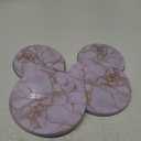 Electric Stove Top Covers Set of 4 for Range Accessories, Elegant White Marble with Golden Veins Gas Stove Top Covers for Expanding Counter Space Stovetop Decor