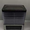 Food Dehydrator Machine, 8 Stainless Steel Trays Food Dehydrator with 48H Digital Adjustable Timer & Temperature Control, Dehydrators for Jerky, Fruit, Veggies, Meat, Herbs, Dog Treats, Black