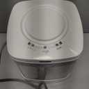 Lasko Portable Electric Ceramic Space Heater with ALCI Plug for Bathroom Use, 2 Heat Settings and Simple Heat Button, 8 Inches, White, 1500W, CD08200