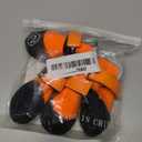 Dog Shoes, Outdoor Dog Boots Non-Slip Waterproof Dog Booties for Medium to Large Dogs 4Pcs for Winter Snowy Day, Summer Hot Pavement with Rugged Sole Orange (Size 2: 2.4''x1.7'')(L*W) for 14-27 lbs)