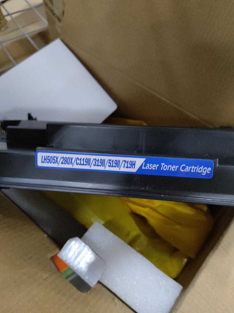 LH505/280X/C11911/31911/519/719H Laser Toner Cartridge, 2 Pack