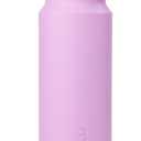 ZULU Powerfill Pro 32oz Stainless Steel Water Bottle with Quick Fill Lid, Triple Walled Vacuum Insulated Metal, Leak Proof Locking Lid, Sip and Chug, Reusable BPA Free, Sherbert