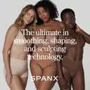 SPANX SPANXsculpt Power Series High-Waisted Mid-Thigh Short - Lightweight, All-Day Comfort - Core Control Shapewear (Large, Cafe Au Lait)