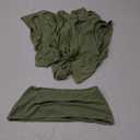 Tegeme 16 Pcs Spandex Chair Sashes Covers Without Buckle Elastic Chair Bands Sashes Ties for Wedding Party Events Ceremony Birthday Decorations(Sage Green)