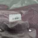 Noubeau Newborn Baby Girl Halloween Outfit Cutest Pumpkin Ribbed Romper Jumpsuit Headband Thanksgiving Clothes (Purple)