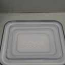 Freshmage Fruit Storage Containers for Fridge with Removable Colander, Airtight Food Storage Container, Dishwasher Safe Produce Saver for Refrigerator, Keep Berry Fruit Fresh Longer 4 pcs Small Clear