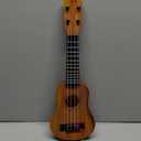 Kids Toy Ukulele Guitar,17 Inch Classical Guitar Musical Toy,4 Strings Guitar Ukulele Educational Learning Toy for Toddlers and Preschoolers
