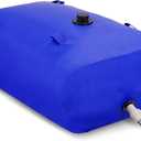 500L/132gal Foldable Water Bladder Storage Container - Large Capacity Soft Water Bag for Drought Resistance, Fire Prevention, and Emergency Water