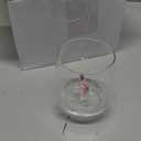 2 Pcs Valentine Stemless Glasses Galentine 3D Heart Drinking Glass Cup 12oz Red Pink Heart Glasses Icon Juice Glass Clear Double Hand Blown Cocktail Glassware for Valentine Party Supplies