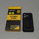 Oterkin for iPhone 17 Pro Wallet Case [4-5 Card Holder] [Kickstand] [RFID Blocking] [Full Camera Protection] [Military Grade Protection] Shockproof Rugged Phone Case for iPhone 17 Pro, Black