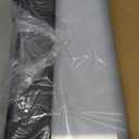Clear Acrylic Dog Playpen Indoor, Black, 24" H, 8 Panels
