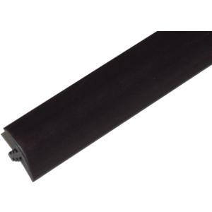 25ft Roll of Black 5/8" Plastic Tee Moulding for Arcade Game Cabinets, Counters, Shelves, or Tables