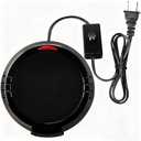 Large Candle Warmer Wax Melter, Warmer Plate for Candle Jar, Wax Cubes Melter, Warmer Plate, Electric Coffee Mug Warmer, Tea or Various Beverages Warmer, for Home, Office Desk, etc, Best Gift(Black)