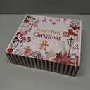 Lanpn 6 Pcs 2025 Baby's First Christmas Ornament 4" 5.5", 1st Xmas Tree Ornaments Gift Set for Baby Boy Girl, Christmas Newborn New Bebe Keepsake, Personalised Name Holiday Hanging Decor, Beige