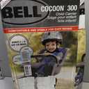 Bell Cocoon 300 Rear Mount Child Bike Seat 5-Point Harness, Spoke Guard, Fits 2627 in Bikes, Up to 40 lbs, Ages 1+