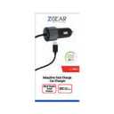 ZGEAR Fast Charge Car Charger - 12 Watt - 6 Foot