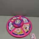 Flooyes Juguetes de unicornio para sentarse y girar para nias pequeas de 1, 2, 3 aos, regalos de cumpleaos para 2-4, con LED y msica, giro de 360 (Rosa)