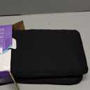 Gel Seat Cushion, Cooling Thick Big Breathable Honeycomb Design Absorbs Pressure Points Seat Cushion with Non-Slip Cover for Office Chair Home Cars Wheelchair (Black)