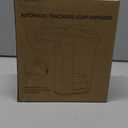 Automatic Soap Dispenser, Touchless Dish Soap Dispenser 17oz/500ml with Infrared Sensor, 5 Adjustable Soap Levels, Liquid Dispenser for Bathroom Kitchen (Silver)