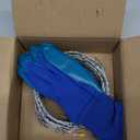 Barbed Wire 25 Ft, 4 Point Barbed Wire Fence, Hot-Dip Galvanized Barb Wire Roll, 18 Gauge Strong and Flexible Wire for Crafts Baseball Ball and Yard Garden