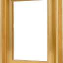 Canvas Floater Frames for 16"x20"Canvas Paintings,Canvas Frame,Floating Frames for Canvas with 0.6"~0.9" Deep for Wall Decor (Gold)