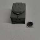 30 Amp Generator Inlet Box 4 Prong 125/250V - PB30, NEMA L14-30P Power Inlet Box - 7500 Watts Generator Inlet Plug for Outdoor Receptacle - Weatherproof Generator Outlet, ETL Listed