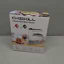 5-Speed Electric Hand Mixer, 800W Handheld Mixer with Turbo for Baking & Cooking, Kitchen Food Mixer with Storage Case & 6 Stainless Steel Attachments (2 Beaters, 2 Dough Hooks, 2 Whisks)-Red