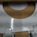 CHURCH Toilet Seat, Easy Clean Hinges Release for Deep Cleans, Durable Enameled Wood Seat, Elongated, White