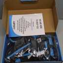 Dog Lift Harness for Large Male Dogs, 2-in-1, Back Leg Support & Mobility Assistance for Senior Dogs, Post-Surgery Recovery Sling(Black, Large)