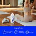 Flow Mineral Spring Water, Organic Peach + Blueberry, 12 Pack (16.9 Fl Oz) - Naturally Alkaline with Electrolytes and Zero Sugar