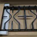 WB31X27151 Stove Grate Replacement Parts for GE Stove Parts 19.5 x 10'' WB31X24736 Burner Side Grate General Electric Gas Range Parts Stove Surface Burner Grate GE Gas Cooktop Cast Iron Rack 1 Pack