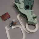 Dinosaur Chasing Race Track Game Set Slide Climb Stairs Toy Roller Coaster Toy with Music Educational Puzzle Playsets Gift for Toddler Kids Boys Girls Age 3 4 5 6 7 8