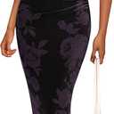 PRETTYGARDEN Womens Summer Wedding Guest Dress 2026 Spring Mesh Sleeveless Bodycon Ruched Floral Holiday Maxi Long Dresses, S