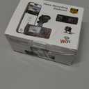 3 Channel Dash Camera for Cars, Capture Crisp 4K+1080P+1080P, Features 5G WiFi & App Control, Night Vision,24H Parking Mode, Loop Recording, 170° Wide Angle, 32GB Card Included (Black)