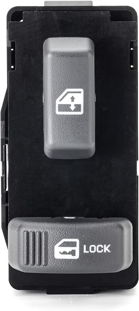 Passenger Side Power Window Switch for 1995-2005 Chevy GMC - Blazer Suburban Silverado Thaoe S10 C1500 C2500 C3500 K1500 K2500 K3500, Jimmy Sonoma Yukon, Escalade, Bravada, 15151362-15692686-901047