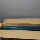 Outdoor Heated Cat House in Winter,Extremely Insulated & Weatherproof,Elevated Feral Cat Shelter with Waterproof Eaves & Escape Door for Outside Stray Barn Cat (Green,M) (23.6"L x 16.5"W x 18.5"H)