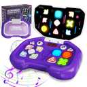 Handheld Games for Kids Ages 4-8,Light Up Electronic Fast Press Game,Puzzle Sensory Toys for Kids 8-12,Fidget Games Travel Toys for Boys Girls Birthday Gifts for 6 7 8 9 10 11 12 Years Old Kids Teens, Pack of 2