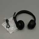 Wireless Headset with Mic for Work, Bluetooth V5.2 Headphones with AI Noise Cancelling Microphone, USB Dongle, Clear Calls & Mic Mute, for Laptop, PC, iPhone & Android Phones (Black)