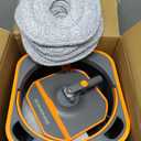 SONGMICS Spin Mop and Bucket Set, Separate Dirty and Clean Water, 2L